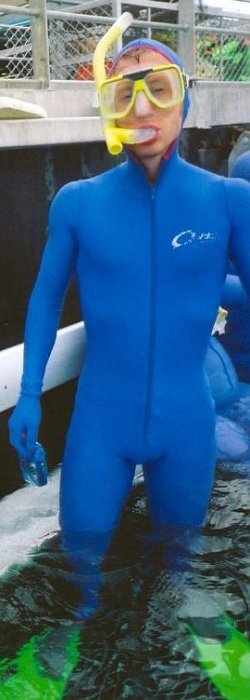 Lycra stingersuit with Hood